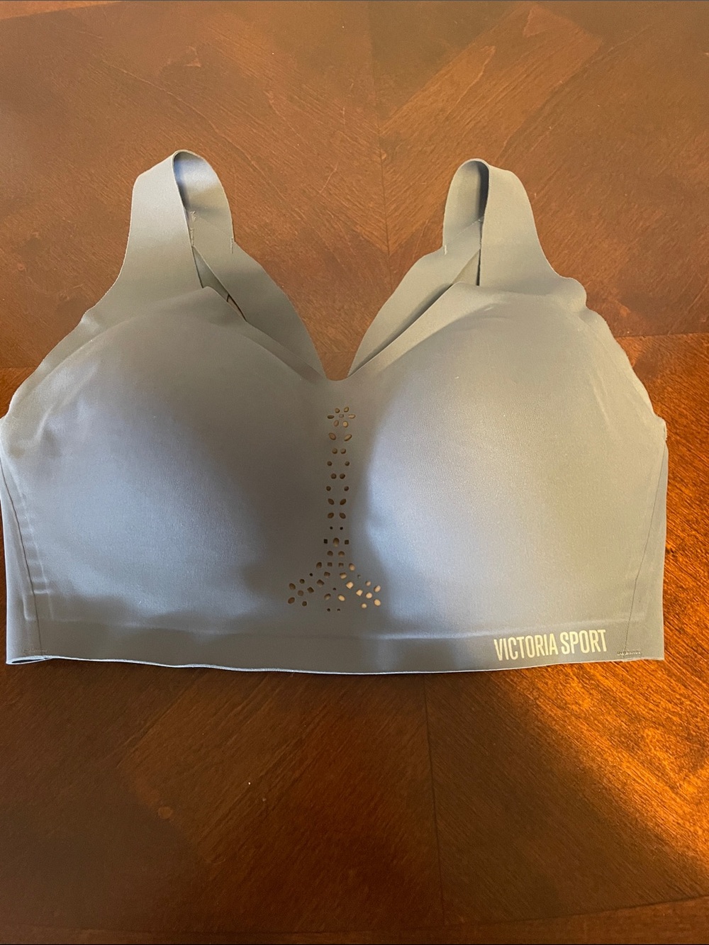 Seamless grey Sports Bra